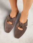 vices Papuci Maro Tip Mule cu Nod Decorativ Elitina
