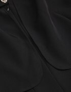 vices Rochie ajustată în stil elegant cu narzutka tip pelerină Agatea Neagră