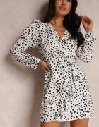 vices Rochie Alb-Negru Calinome