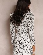vices Rochie Alb-Negru Calinome