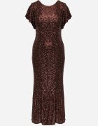 vices Rochie de seară cu paiete și mâneci fluture Ellinor Maro
