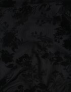 vices Rochie de seară fără spate cu imprimeu floral și șnur tip corset Inessa Neagră