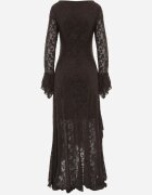 vices Rochie elegantă din dantelă decorată cu volane asimetrice Unassemia Maro