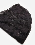 vices Rochie Elegantă Neagră din Dantelă cu Legătură la Spate Drenvienne