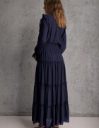 vices Rochie Granat Tip cămașă Cu volan În stil rustic Arivite