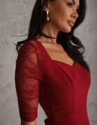 vices Rochie Metirei Bordo