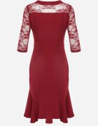 vices Rochie Metirei Bordo