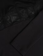 vices Rochie Neagră Bodycon cu Inserție Transparentă Tip Corset Necotte