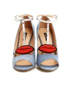 vices Sandale Albastre Checker