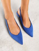 vices Sandale Albastre Slingback cu branț din piele naturală Annisae