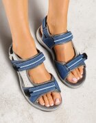 vices Sandale Albastru-Gri în Stil Sportiv cu Scai Elliola