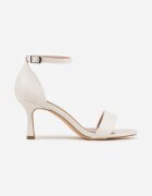 vices Sandale Albe cu toc Tip Stiletto Galennea