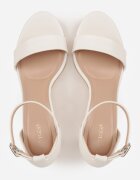 vices Sandale Albe cu toc Tip Stiletto Galennea