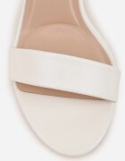 vices Sandale Albe cu toc Tip Stiletto Galennea