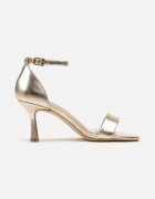 vices Sandale Aurii cu Toc Tip Stiletto Galennea
