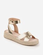 vices Sandale Aurii împletite stil Boho cu barete în formă de X Nahmala