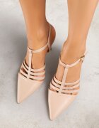 vices Sandale bej cu toc tip stiletto Tirenella