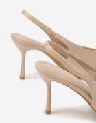 vices Sandale Bej închis Slingback cu toc Tilarina