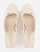vices Sandale bej Lăcuite cu toc stiletto Slingback cu cataramă metalică Harmonia