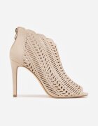 vices Sandale Bej Perforate cu toc stiletto Seladith