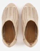 vices Sandale Bej Perforate cu toc stiletto Seladith
