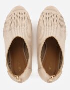 vices Sandale Bej Perforate cu toc stiletto Selanna