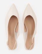 vices Sandale Bej Slingback cu branț din piele naturală Lisanilis
