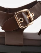 vices Sandale Boho Maro închis cu Mărgele Decorative și Ciucuri Eluthera