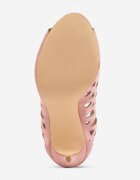 vices Sandale Botine Roz Decupate cu Toc Stiletto Natessae