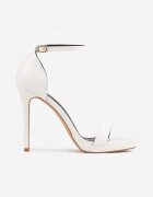 vices Sandale clasice cu toc stiletto Silirea Albe