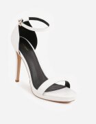 vices Sandale clasice cu toc stiletto Silirea Albe