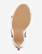 vices Sandale clasice cu toc stiletto Silirea Albe