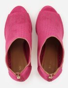 vices Sandale Dantelate Fucsia cu toc cui Selanna