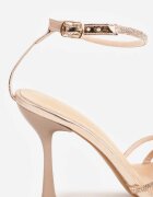 vices Sandale elegante cu toc stiletto Barena Culoarea șampaniei