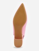 vices Sandale Fucsia cu toc gros cu perforații decorative Telarelle