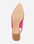 vices Sandale Fucsia pe Toc Ornamentat Tip Slingback cu Brant din piele Eraliora