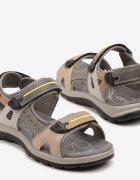 vices Sandale Gri-Maro în Stil Sport cu Benzi Velcro Elliola