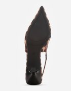 vices Sandale Leopard cu toc stiletto Slingback Tilazea