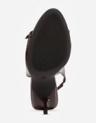 vices Sandale Maro Lăcuite cu toc stiletto Slingback cu cataramă metalică Harmonia