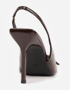 vices Sandale Maro Lăcuite cu toc stiletto Slingback cu cataramă metalică Harmonia