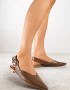 vices Sandale Maro Slingback cu Curea cu Cataramă Nirarine