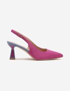 vices Sandale Mov cu toc tip pisicuță Tip Slingback Edilitha