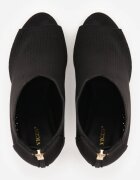 vices Sandale Negre Ajourate cu toc Stiletto Selanna