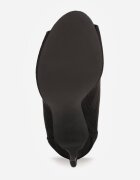 vices Sandale Negre Ajourate cu toc Stiletto Selanna