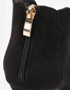 vices Sandale Negre Ajourate cu toc Stiletto Selanna