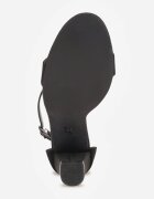 vices Sandale Negre cu toc bloc în Stil Clasic Feve