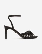 vices Sandale Negre cu toc tip stiletto Folineia