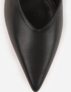 vices Sandale Negre Slingback cu toc Tilarina