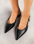 vices Sandale negre tip Slingback Nilessea