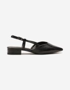 vices Sandale negre tip Slingback Nilessea